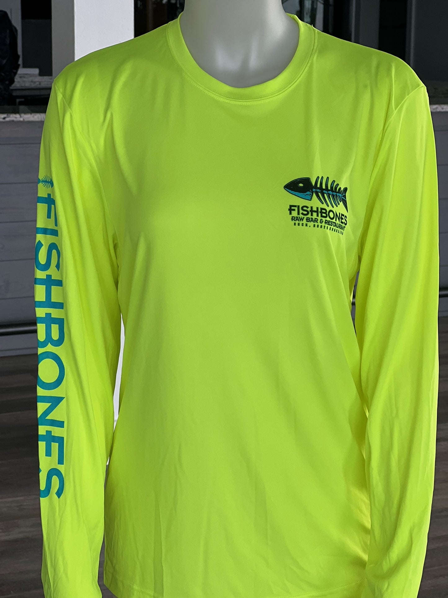 New Bones Logo - Long Sleeve - Cool Dri
